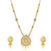 Sukkhi Intricately Collar Gold Plated Necklace Set for Women