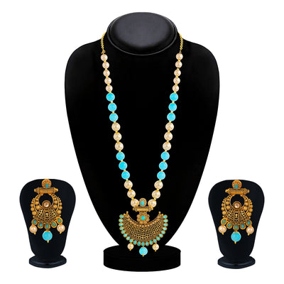 Sukkhi Excellent Gold Plated Necklace Set Set for Women