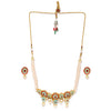 Sukkhi Mint Collection Kundan Gold Plated Neckalce Set