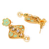 Sukkhi Mint Kundan Perl Gold Plated Neckalce Set