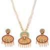 Sukkhi Spectacular Mint Collection Gold Plated Pearl Neckalce Set for Women