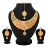 Sukkhi Bollywood Inspired Choker Gold Plated Necklace Set Set for Women