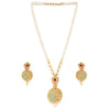 Sukkhi Designer Mint Collection Gold Plated Neckalce Set for Women