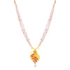 Sukkhi Floral Kundan Gold Plated Pearl Necklace Set For Women