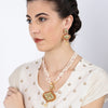 Sukkhi Equisite Gold Plated Kundan Neckalce Set for Women