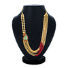 Sukkhi Elegant Collar Gold Plated Necklace Set Set for Women