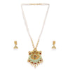 Sukkhi Glitzy Mint Collection Gold Plated Neckalce Set for Women