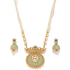 Sukkhi Gorgeous Mint Collection Gold Plated Neckalce Set for Women