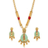 Sukkhi Graceful Mint Collection Gold Plated Neckalce Set for Women