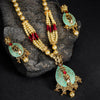 Sukkhi Graceful Mint Collection Gold Plated Neckalce Set for Women