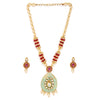 Sukkhi Pleasing Mint Collection Gold Plated Neckalce Set for Women