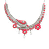 Sukkhi Glistening Choker Oxidised Necklace Set Set for Women