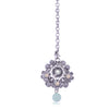 Sukkhi Delightful Oxidised Pearl Choker Necklace Set For Women