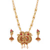 Sukkhi Youthful Gold Plated Temple Necklace Set for Women