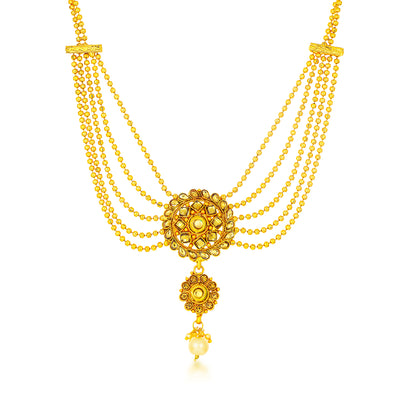 Sukkhi Excellent Collar Gold Plated Necklace for Women