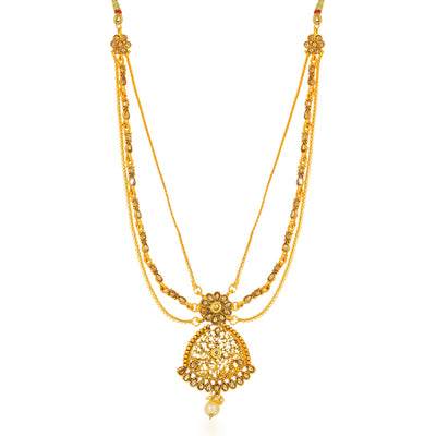 Sukkhi Fabulous Collar Gold Plated Necklace for Women