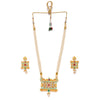 Sukkhi Pretty Mint Collection Gold Plated Neckalce Set for Women