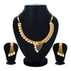 Sukkhi Fine Choker Gold Plated Necklace Set Set for Women