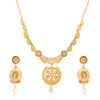 Sukkhi Tibale Collar Gold Plated Necklace Set for Women