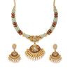 Sukkhi Trendy Mint Collection Gold Plated Necklace Set for Women