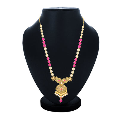 Sukkhi Lavish Collar Gold Plated Necklace Set Set for Women