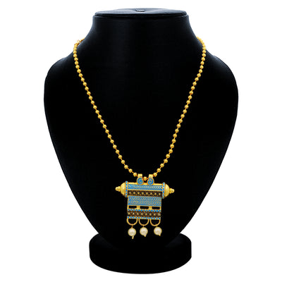 Sukkhi Fashionable Gold Plated Mint Collection Necklace Set For Women