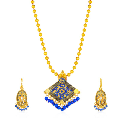 Sukkhi Lavish Gold Plated Necklace Set for Women