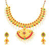 Sukkhi Resplendent Gold Plated Necklace Set for Women