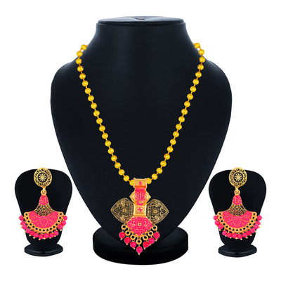 Sukkhi Ravishing Gold Plated Necklace Set for Women