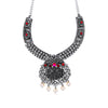 Sukkhi Shimmering Oxidised Necklace Set for Women