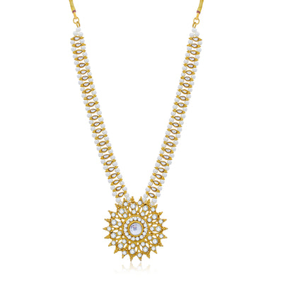 Sukkhi Attractive Gold Plated Necklace Set for Women