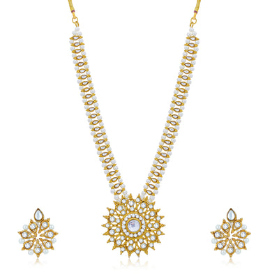 Sukkhi Attractive Gold Plated Necklace Set for Women