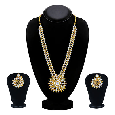 Sukkhi Attractive Gold Plated Necklace Set for Women