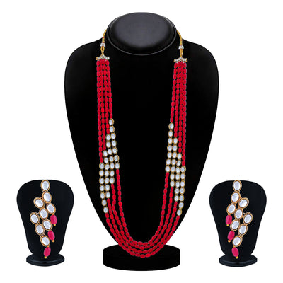 Sukkhi Classic Gold Plated Necklace Set for Women