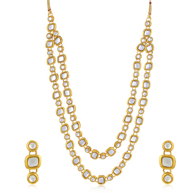 Sukkhi Exclusive Gold Plated Necklace Set for Women