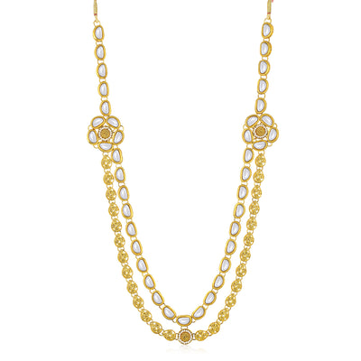 Sukkhi Glorious Gold Plated Necklace Set for Women