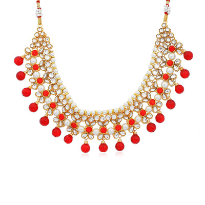 Sukkhi Spectacular Gold Plated Necklace Set for Women