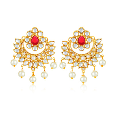 Sukkhi Designer Gold Plated Necklace Set for Women