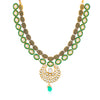 Sukkhi Eye Catching Gold Plated Necklace Set for Women