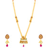 Sukkhi Attractive LCT Gold Plated Mint Collection Long Haram Necklace Set For Women