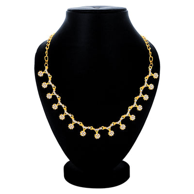 Sukkhi Splendid Gold Plated Necklace Set For Women