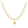 Sukkhi Delightful Gold Plated Necklace Set For Women