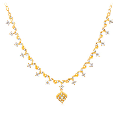 Sukkhi Delightful Gold Plated Necklace Set For Women