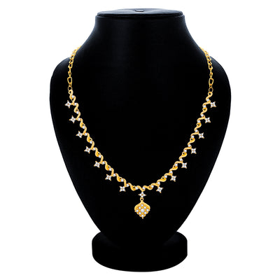 Sukkhi Delightful Gold Plated Necklace Set For Women