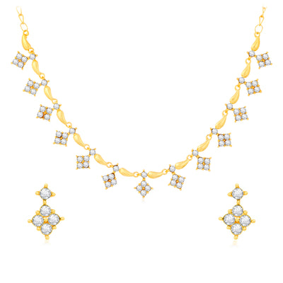 Sukkhi Adorable Gold Plated Necklace Set For Women