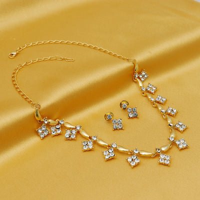 Sukkhi Adorable Gold Plated Necklace Set For Women