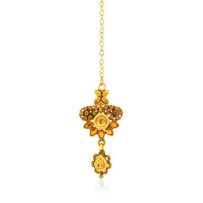 Sukkhi Pleasing Gold Plated Necklace Set for Women