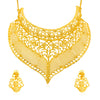 Sukkhi Mesmerising 24 Carat 1 Gram Gold Plated Choker Necklace Set For Women