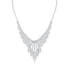 Sukkhi Sleek Rhodium Plated Necklace Set for Women