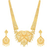 Sukkhi Spectacular 24 Carat 1 Gram Gold Plated Long Haram Necklace Set For Women